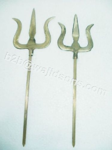 Metal Brass Trishul