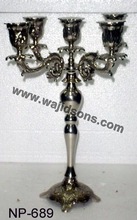 Candelabra Candle Stand wIth Aluminium, For Weddings