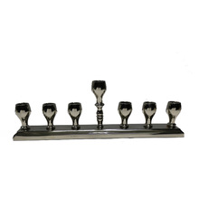 Metal Judaica Mall Menorah Candle Holder