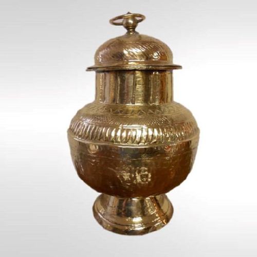 Solid Brass Urn Cremation, For Adult, Style : American Style