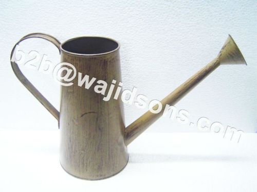 Metal Zinc Tapered Watering Can, For Both Home Or Garden Use