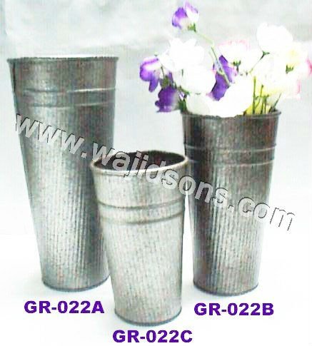 Zinc Alloy Zink Vase