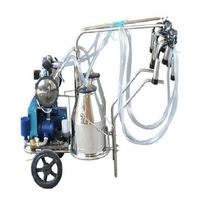 Double Bucket Milking Machine, Certification : CE