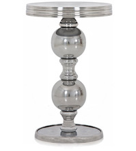 Home Arts Round Shape Metal Tables, For Restaurant, Color : Natural