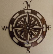 Metal Compass Rose Wall Art, Feature : Eco-friendly