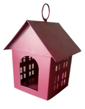 Iron Powder Coated Bird House, Feature : Eco-Friendly