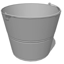 Powder Coated Metal Bucket With Handle, Feature : Eco-Friendly