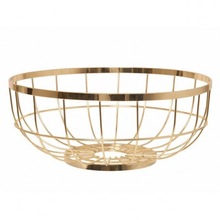 Metal Round Wire Fruit Basket, For Home Decoration , Feature : Eco-Friendly