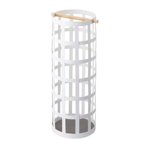 White Powder Coating Iron Umbrella Holder Stand