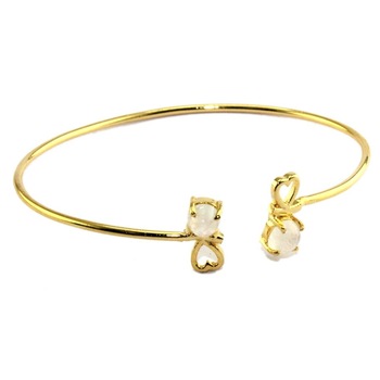 Brass Gemstone Bangle and Bracelets, Style : Contemporary