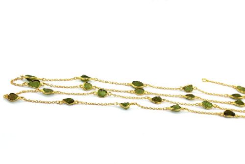 Zeva Jewels Raw Multi Gemstone Necklace, Gemstone Type : Natural