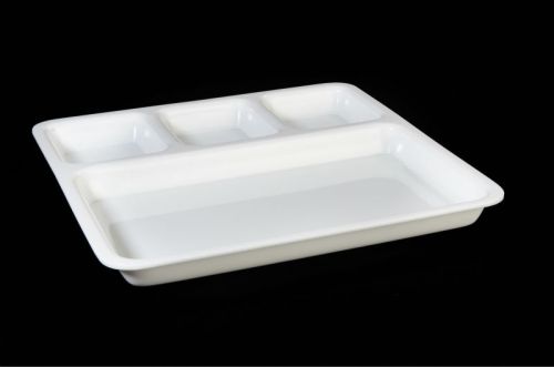 Acrylic 4 Compartment Divided Plate