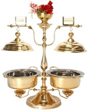 Brass Serving Dish Food Warmer Brass Chafing Dish