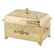Brass Ware Rectangular Brass Chafing Dish, Feature : Eco-Friendly