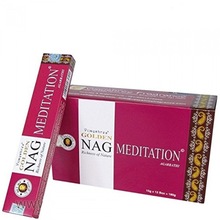 GOLDEN NAG MEDITATION INCENSE STICKS, For Aromatic