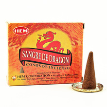 Charcoal HEM TANGERINE CONE INCENSE, For Aromatic