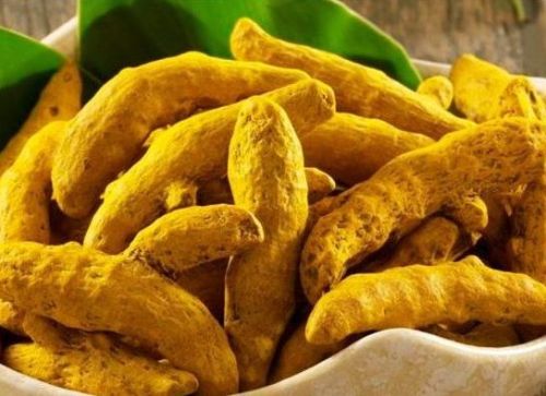 Natural Whole Turmeric Finger, Color : Yellow