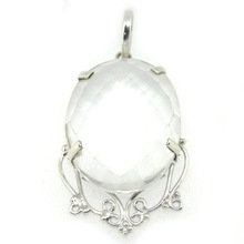 Crystal Gemstone Unique Pendant Cheap Pendant, Occasion : Wedding