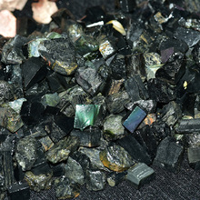 Raw Black Tourmaline Rough Gemstone