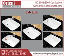 Ceramic Lab Sink, For Commercial Furniture, Certification : ISO 9001 2000 Certification