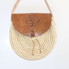 Straw Bag Round Bag