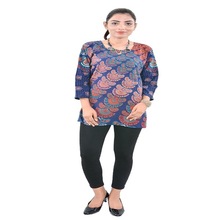 Reena 100% Cotton Casual Wear Short Kurti, Age Group : Adults