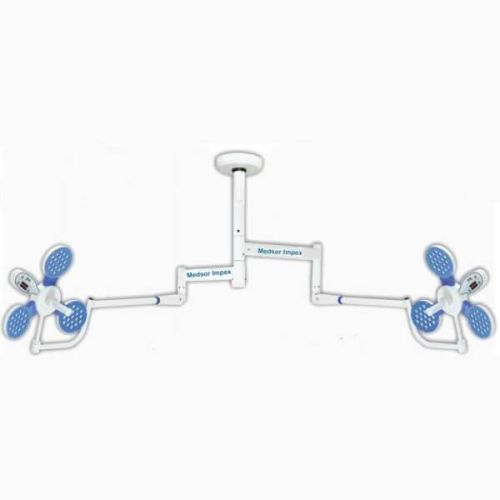 Double Dome LED OT Light With 3 Reflectors Wall Model