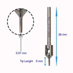 Hair Transplant FUE Motorized 0.7 Mm Punch Ultra Sharp Stainless Steel Etrip-Pattern