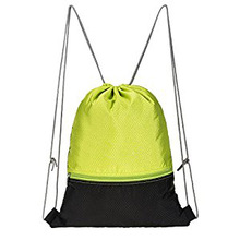 1680D Polyester Sport Drawstring Bag, Color : Customized