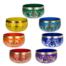 7 Chakra Set Singing Bowl, Size : CUSTOMISED