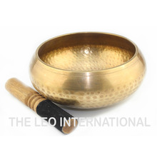 Brass Hammered Singing Bowl, Size : CUSTOMISED