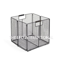 Decorative Square Shape Metal Basket, For Food, Feature : Eco-Friendly