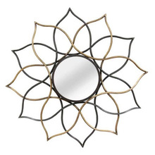 Home Accent Flower Shape Metal Mirror, For Decorative, Size : CUSTOMISED