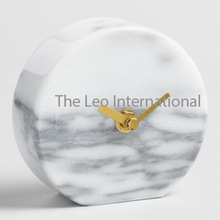 LCK111 WOOD Marble Table Clock