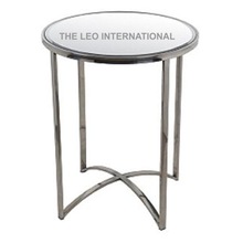 Metal and Glass Stool, Size : CUSTOMISED