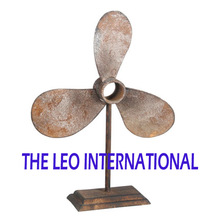 Table Fan Blade Metal Sculpture, Size : CUSTOMISED