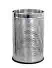 Stainless Steel Perforated Dustbin, For Office, Feature : Eco-Friendly