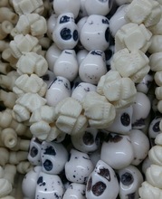 Hand Carved Bone Beads