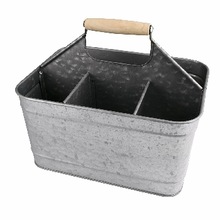 Tin Metal KITCHEN DECORATIVE CADDY, Size : 6' HEIGHT