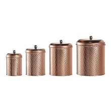 Gift India Copper Hammered Canister Box, Feature : Eco-Friendly