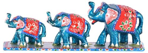 Paper Mache Elephant Statue, For Home Decoration