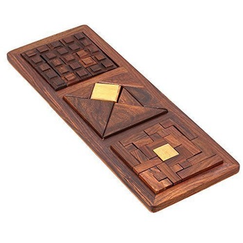 GreenTouch Crafts Wooden Blocks Jigsaw Puzzles