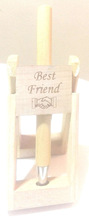 Wood PHOTO PRINTED PEN STAND