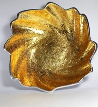 Aluminium Golden Bowl, For Household, Shape : Ovel