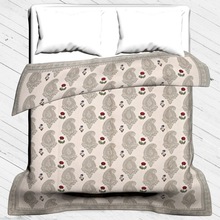 100% Cotton Blanket Cover, For Home, Hotel, Color : Multicolors