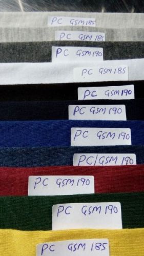 Plain Knitted Fabrics, Technics : Dyied