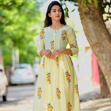 Cotton Printed Women Kurti Palazzo Set, Feature : Breathable, Eco-Friendly, Quick Dry