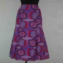 Cotton Long Skirt, Technics : Printed