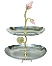 STAINLESS STEEL FRUIT WEDDING CAKE STAND, Feature : Eco-Friendly, Handmade