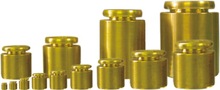 Radical Polished Brass Balance Weights, For Physics Experiment